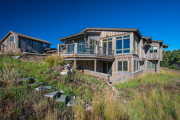 Custom Barn Board House