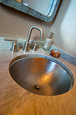 Bathroom condo renovation details