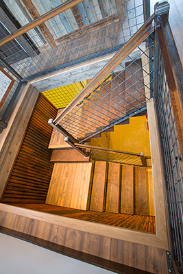 Custom ironwork installed in Buckhorn ranch custom home