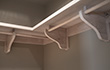 Custom closet details by Crested Butte Home Builder Cedar Ridge Construction